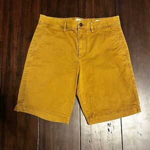 Men's Mustard Shorts